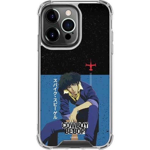 Cowboy Bebop Spike Spiegel iPhone 15 Pro Clear Case